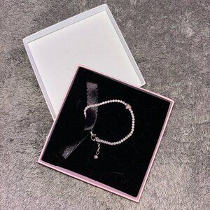 Pandora Sparkling Heart Tennis Bracelet